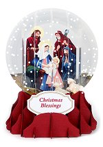 Nativity - Holy Family<br>2015 Pop-Up Snow Globe